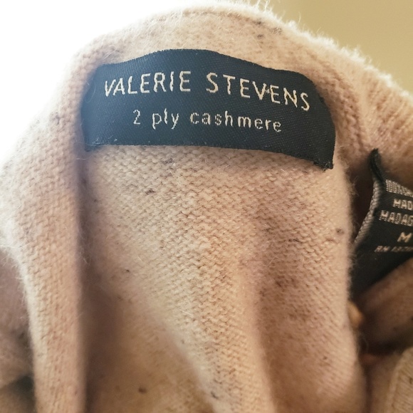 Valerie Stevens Cashmere Sweater Size M - Picture 4 of 8